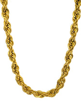 Load image into Gallery viewer, 18 karat gold plated rope chain

